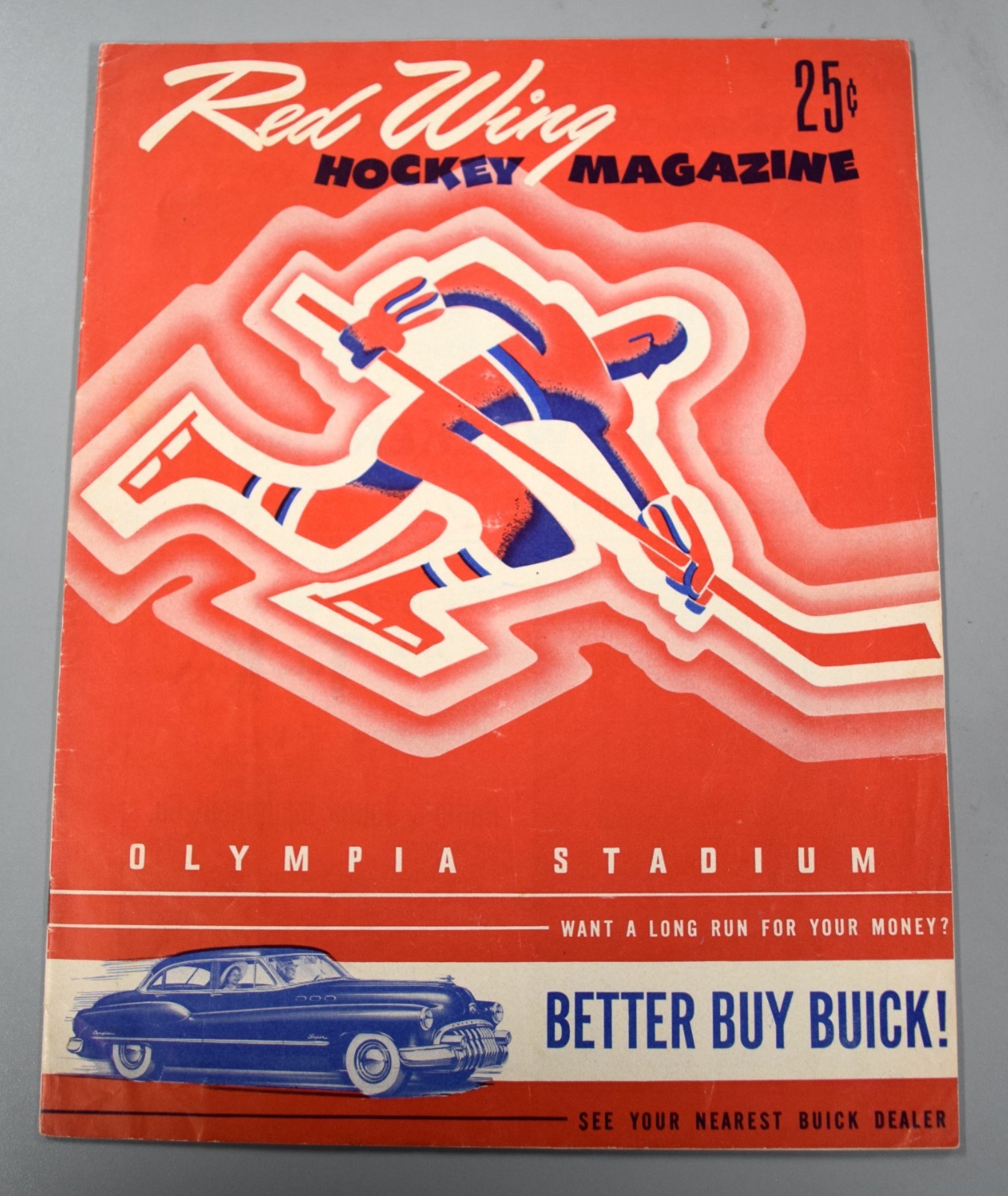Detroit Red Wings Vs Boston Bruins December 14th 1950 Official Game Program