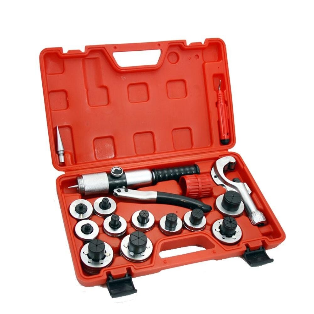 New 11 Lever Hydraulic Tubing Expander Tool Swaging Kit 3/8"-1-5/8"