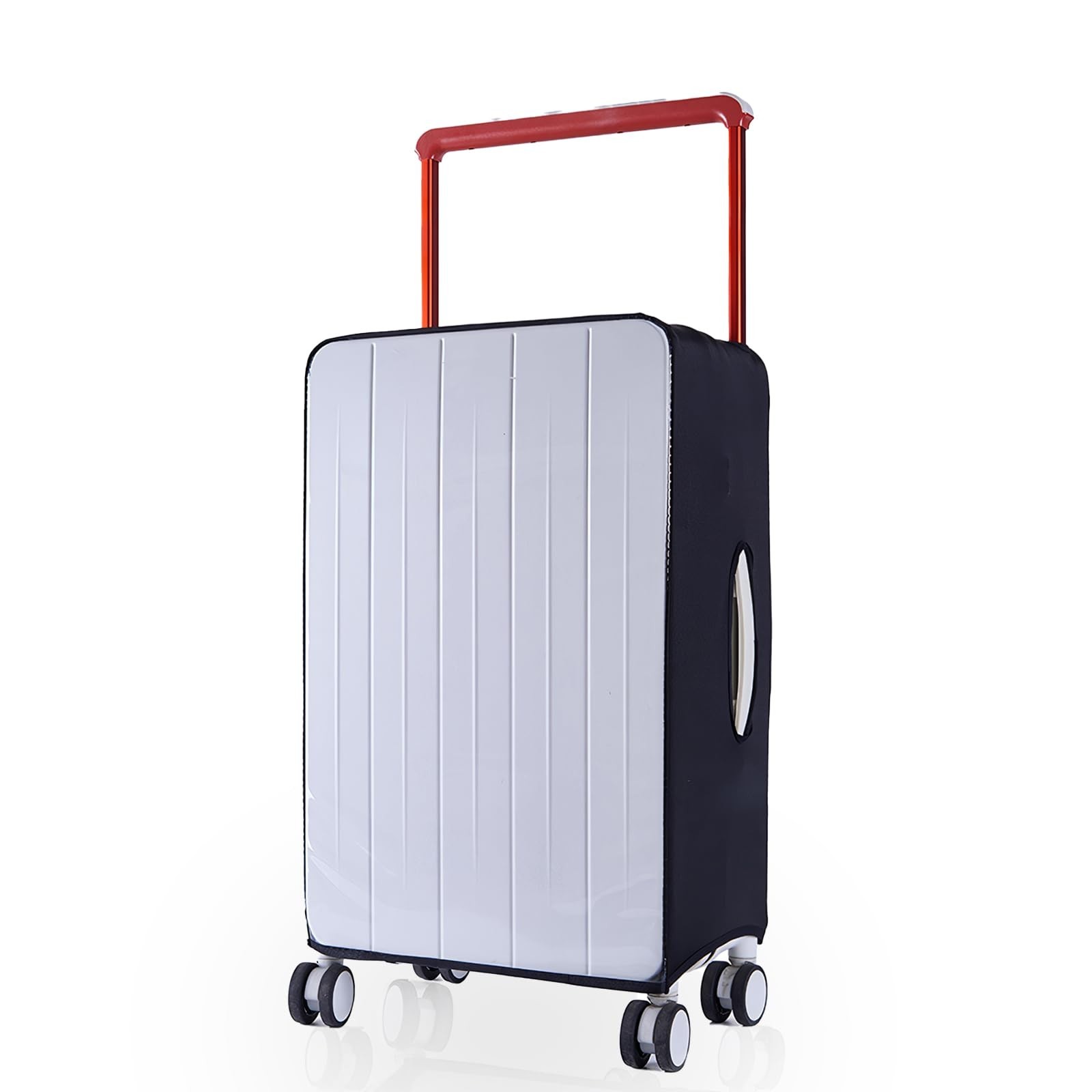 Wide Handle Luggage Cover - 24 Inch Retractable Travel Suitcase Covers for Lu...