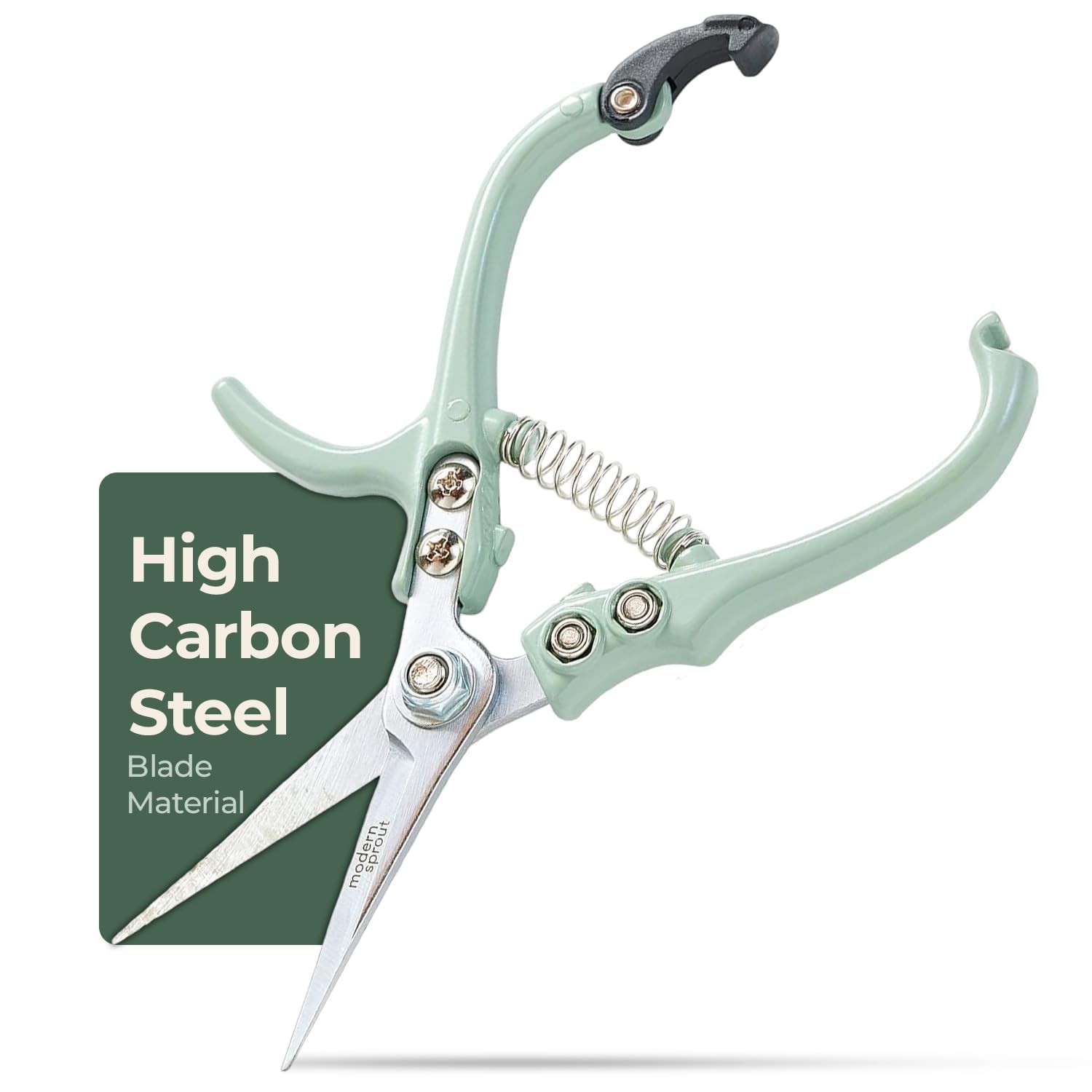 Modern Sprout Pruning Shears - Herb Snipping Scissors- Shears, Sage