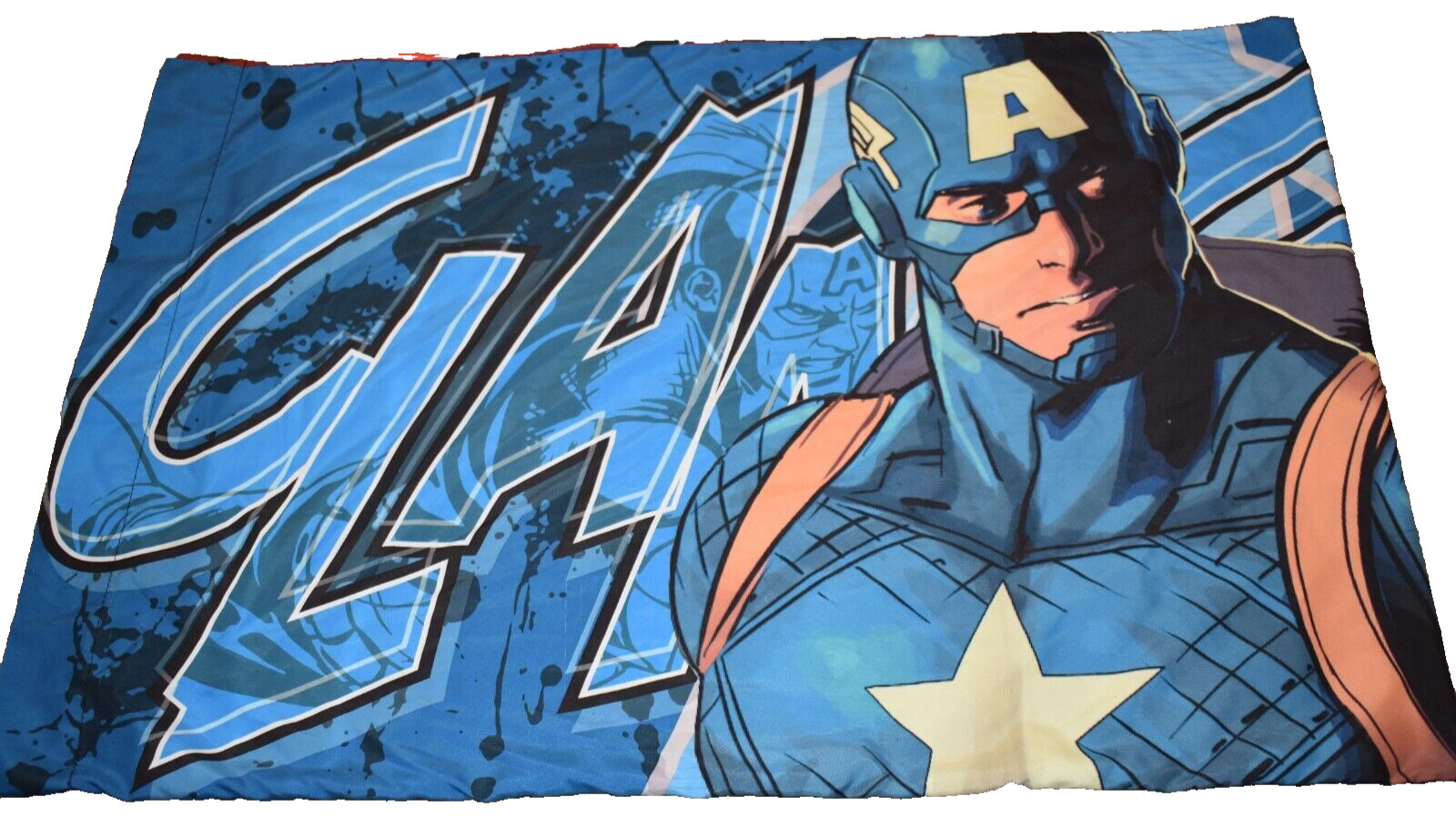 L3 !WOW! AVENGERS Assemble IRON MAN Captain AMERICA Microfiber Pillow Case