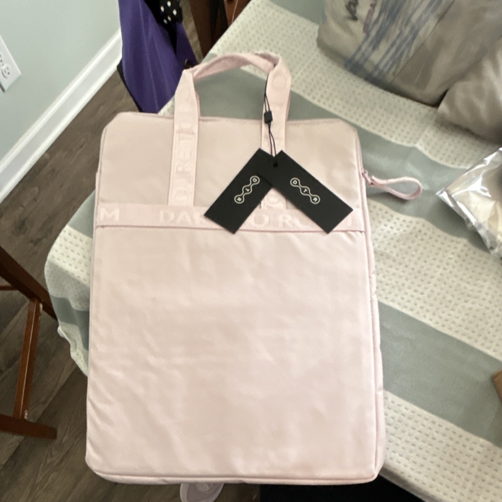 Dare to Roam Pink Polyester Laptop Sleeve Case for 14" Solid Pattern