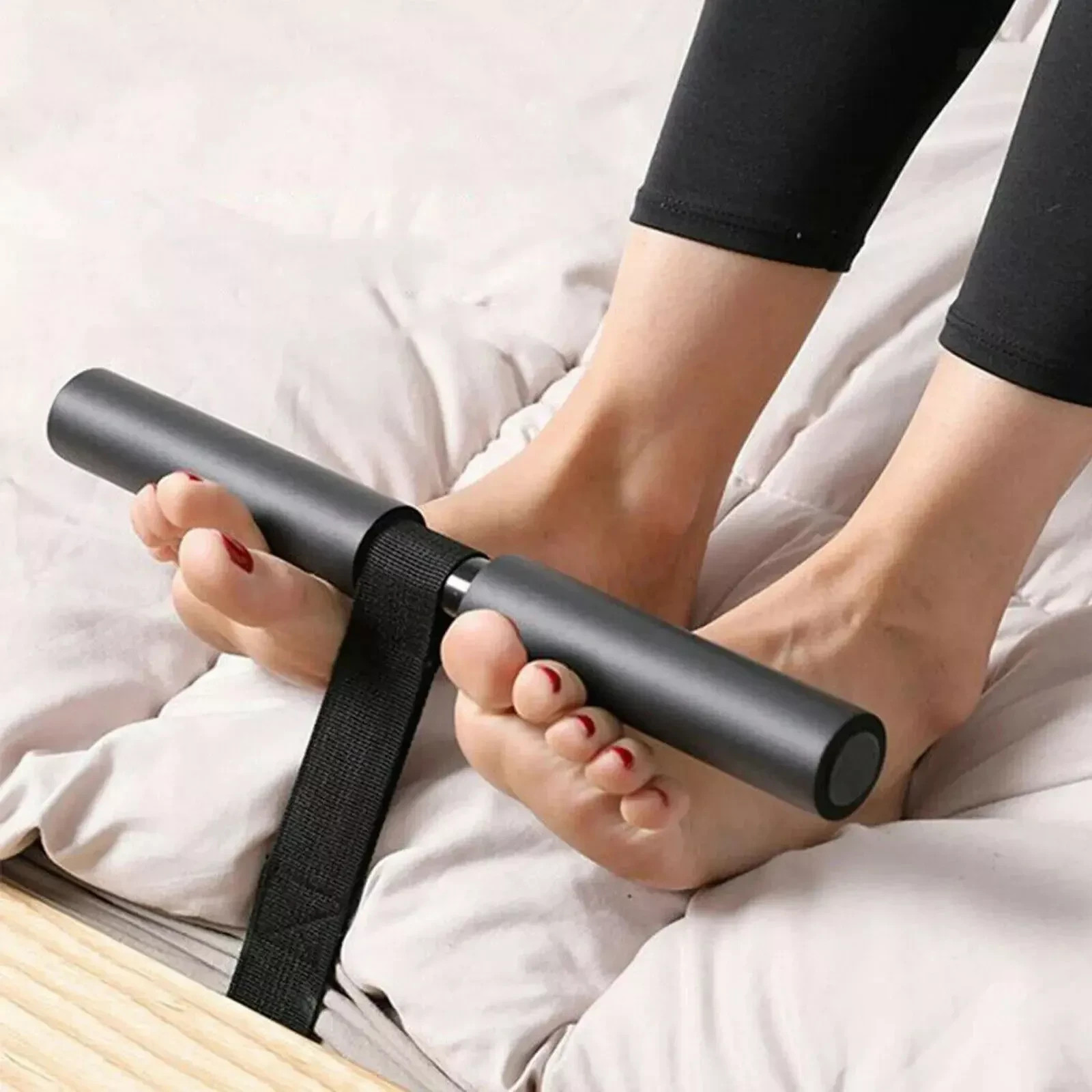 Portable Floor Sit-Up Bar Powerful Sit-Up Assistor - New Black Model