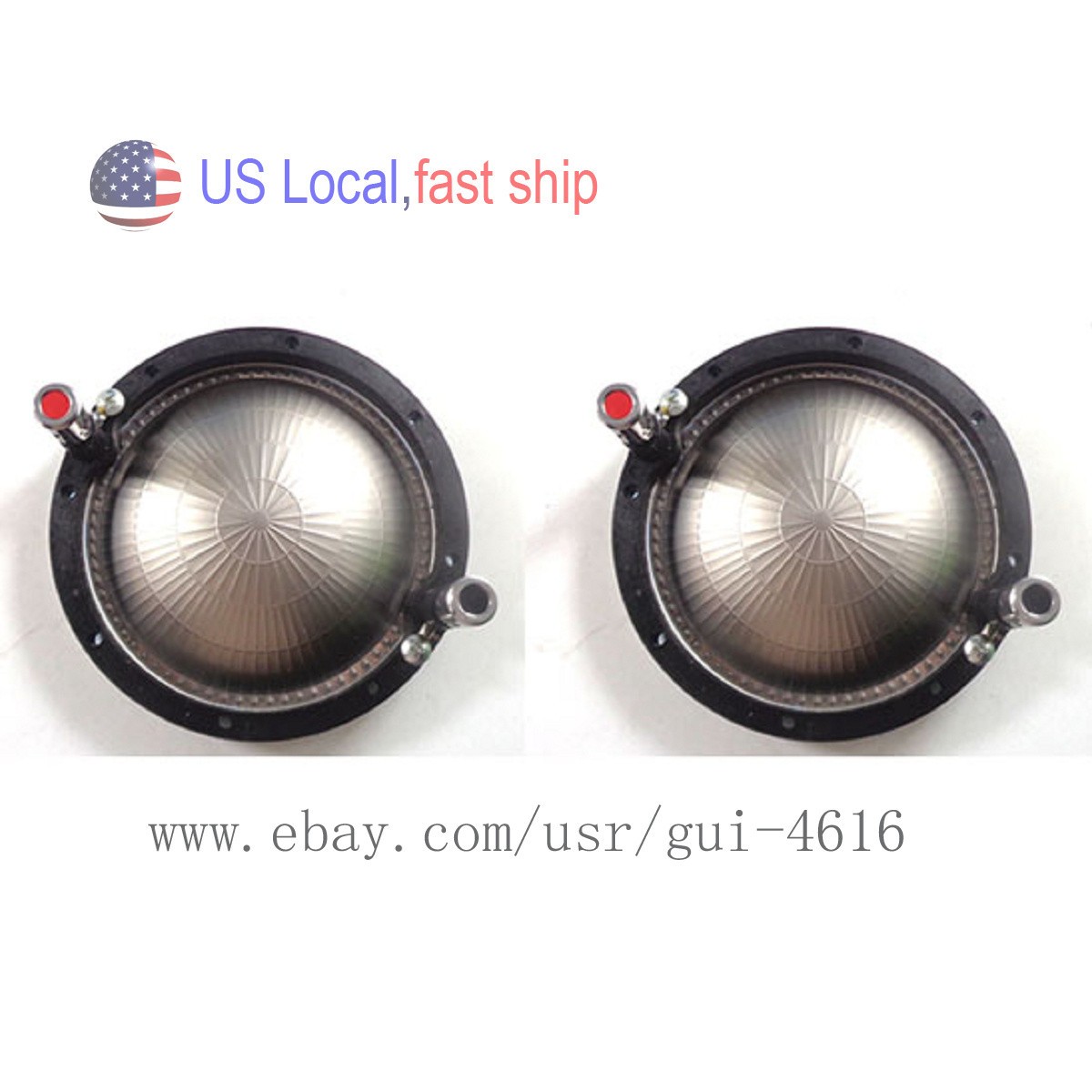 2pcs Diaphragm Kit For JBL 2452H For SRX725, SRX722, VRX915 Horn 8 ohm From US