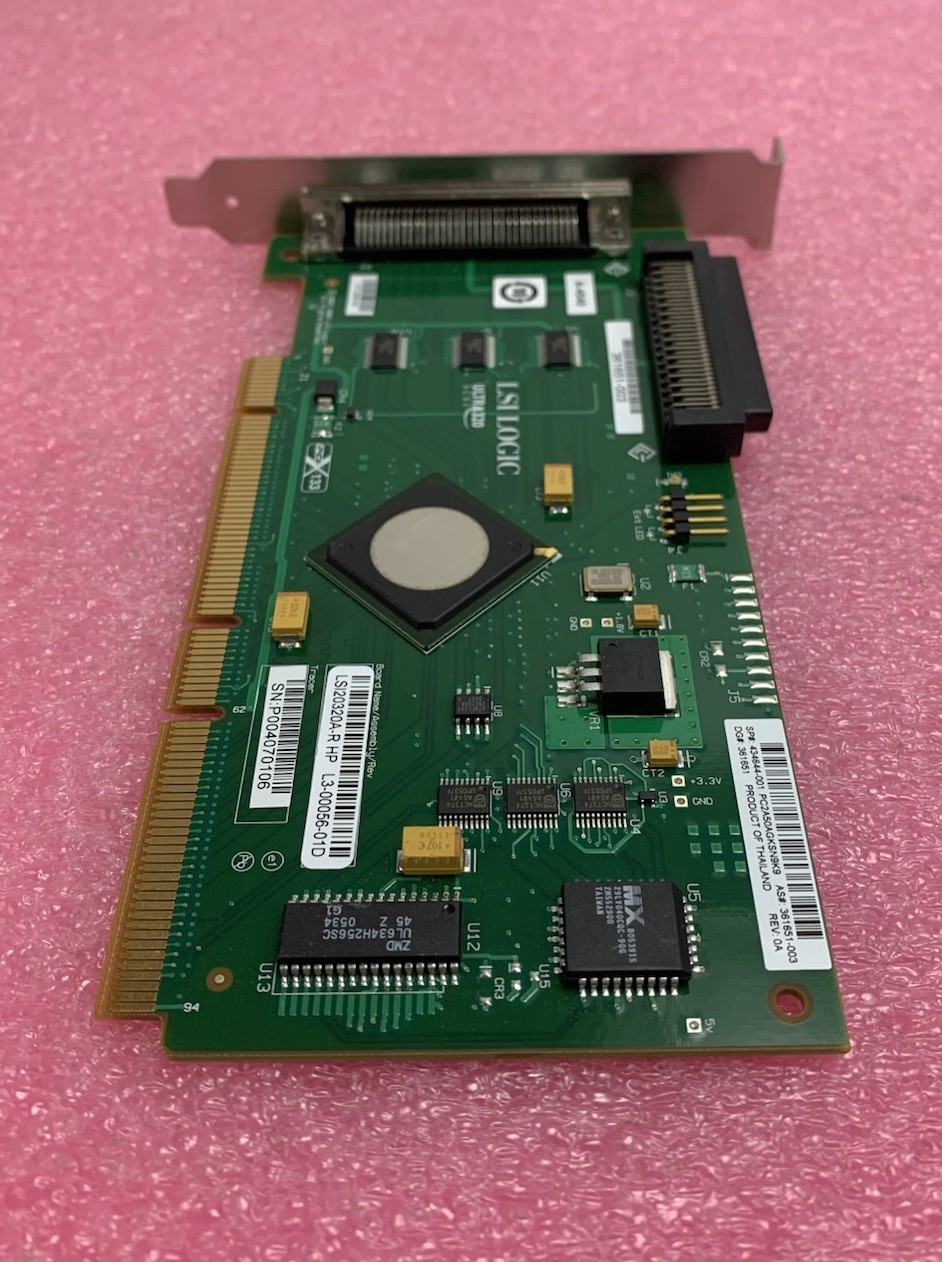 HP LSI Logic LSI20320A-R RAID Controller Card