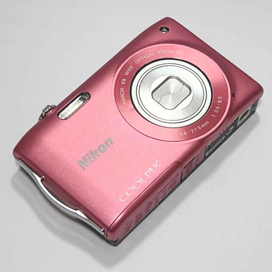 Nikon Coolpix S3300 Pink Compact Digital Camera Excellent Condition