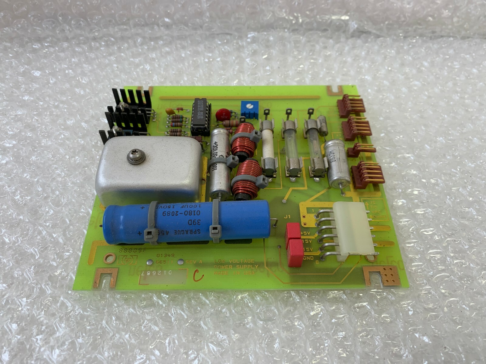 HP 01349-66511 Low Voltage Assembly For Display REV A POWER SUPPLY
