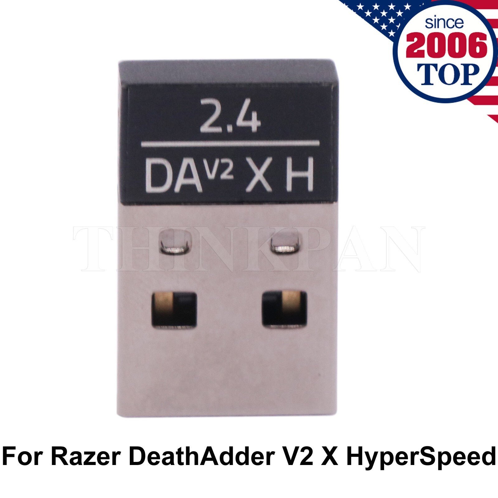 2.4G USB Dongle Mouse Receiver for Razer DeathAdder V2 X HyperSpeed Gaming Mouse