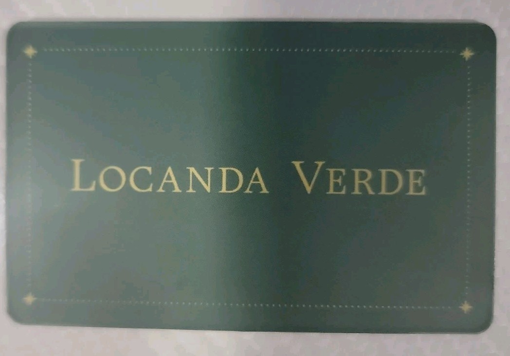 Locanda Verde Gift Card $250.00 Value. Unused