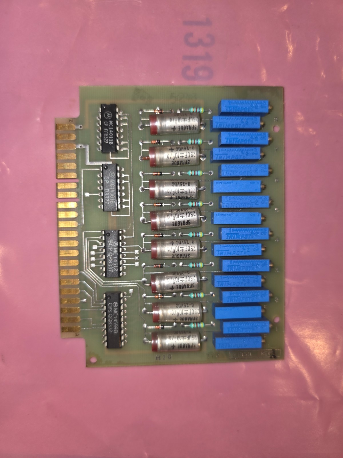 SCI 21858 / 51688 REV A Control Board Free Shipping