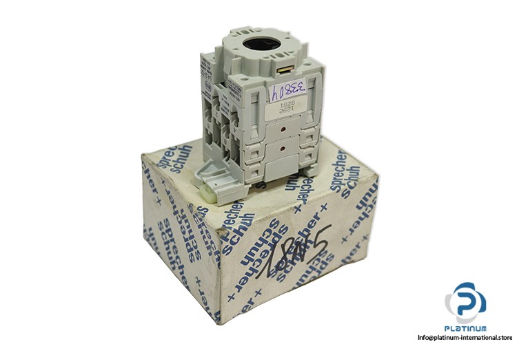 SPRECHER+SCHUH LA2-12-8281 ROTARY CAM SWITCH_14.115.382-81_660 V_12 A