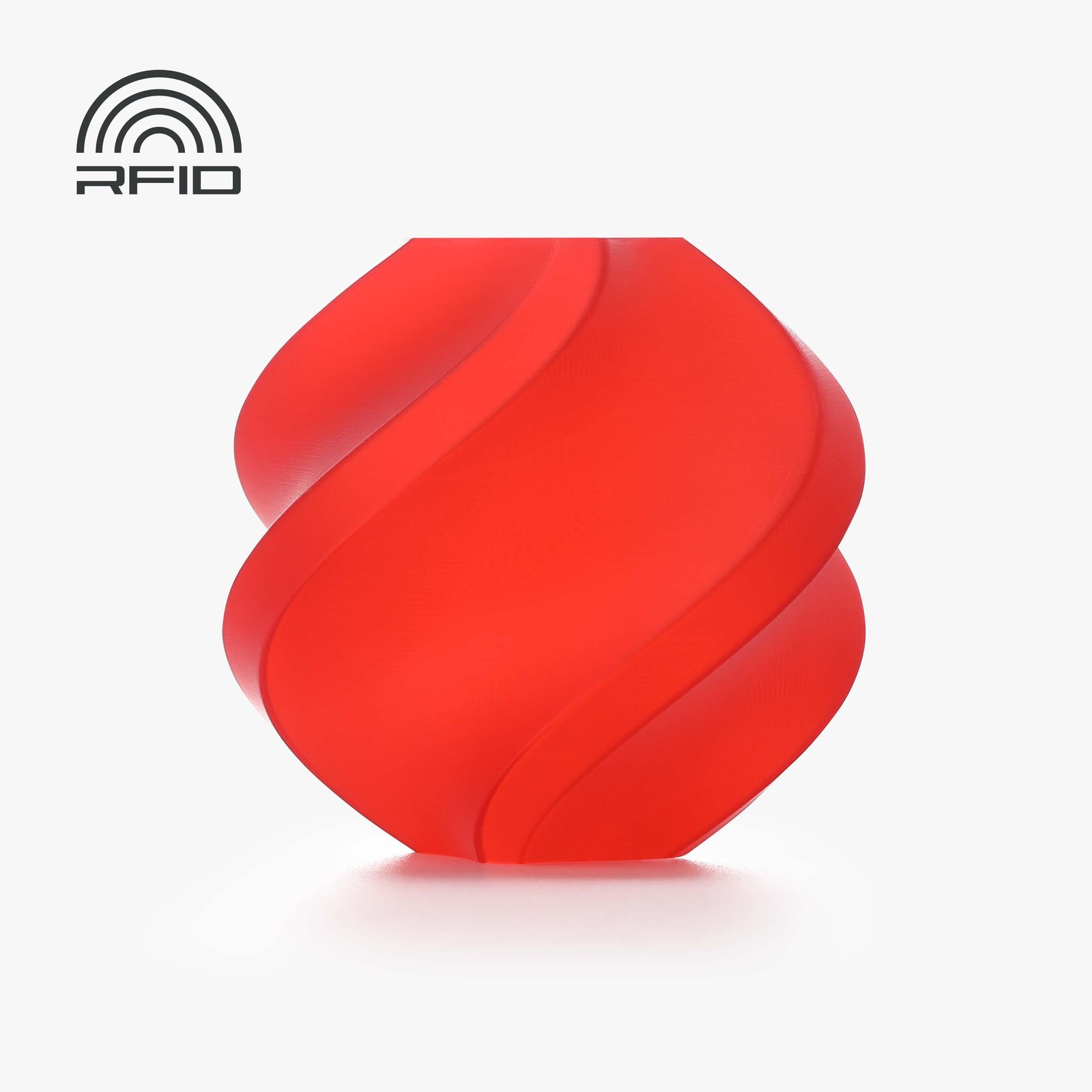 Bambu Lab 3D Printer Filament PLA Translucent - Red