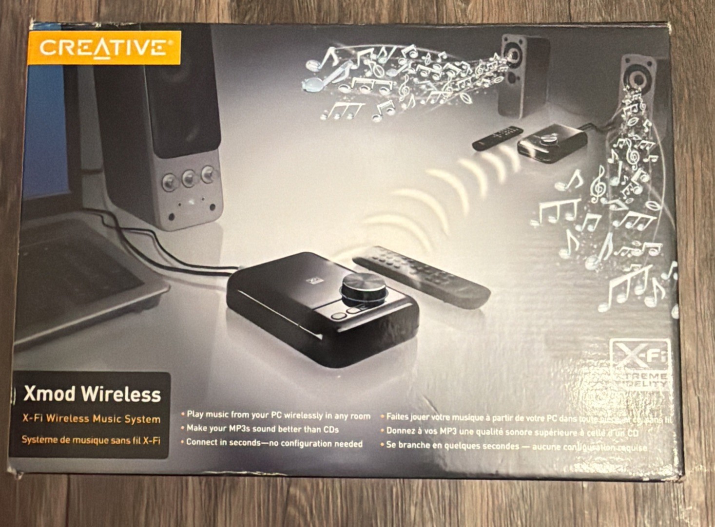 Creative Xmod Wireless X-Fi Music System - Open Box