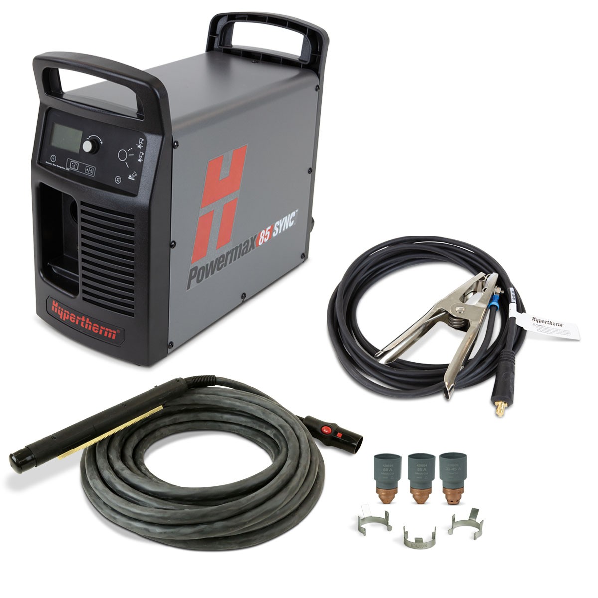 Hypertherm 087189 Powermax85 SYNC Plasma Cutter CPC with 25 ft Machine Torch