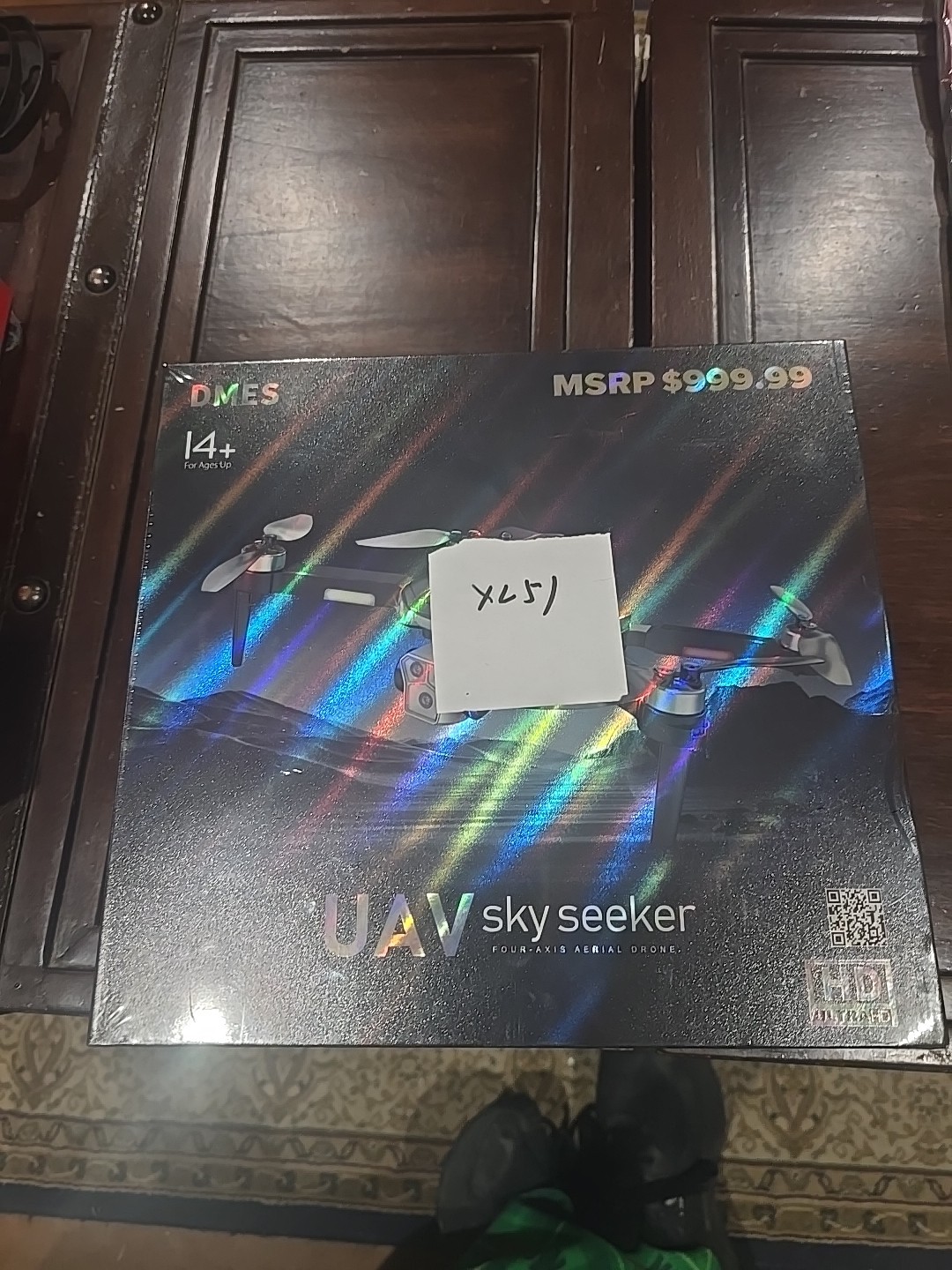 NEW Skyseeker Drone  4K HD Camera - GPS & FPV Aerial Quadcopter - P19 Sealed Box