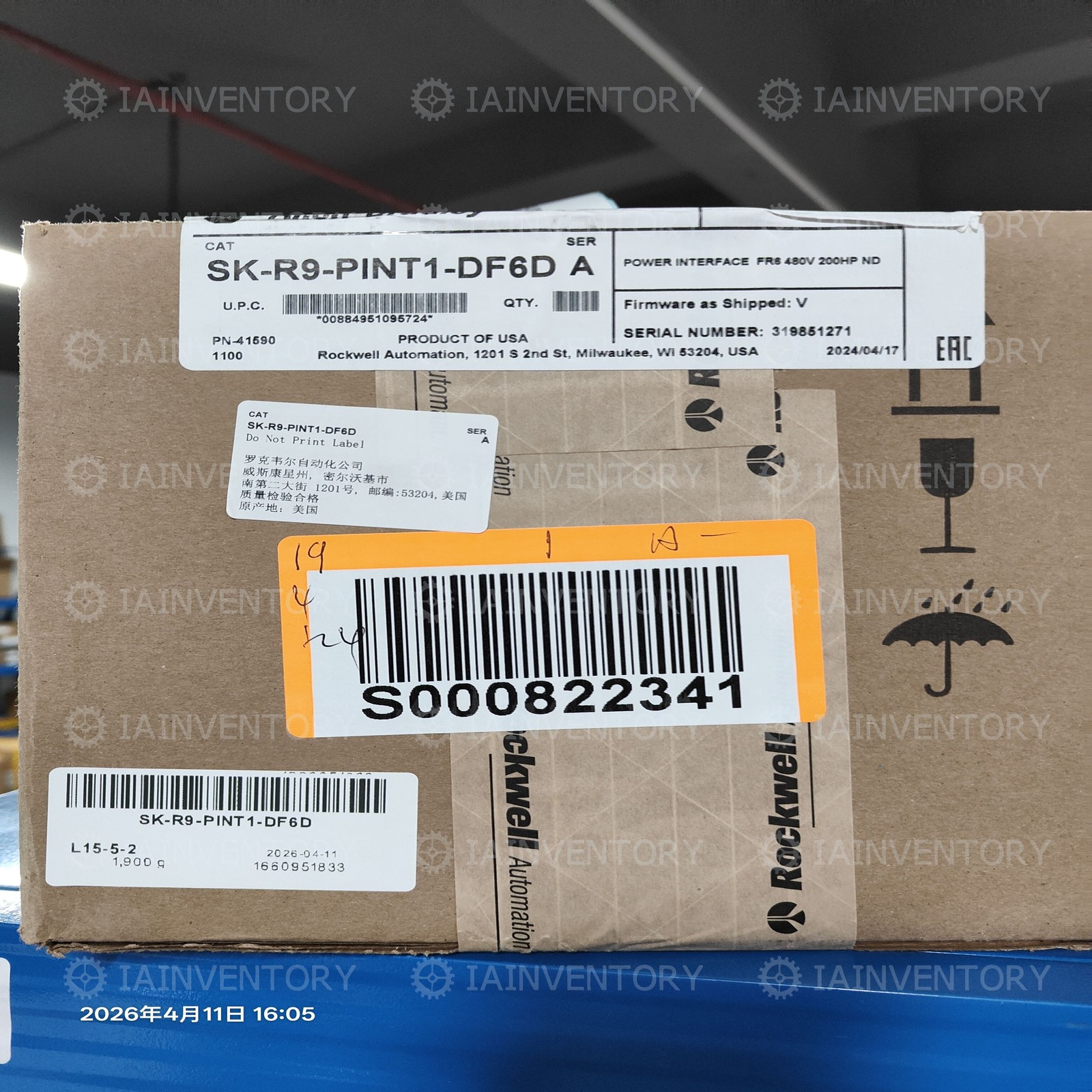 1PC Fast shipping NEW Allen-Bradley SK-R9-PINT1-DF6D Real US stock