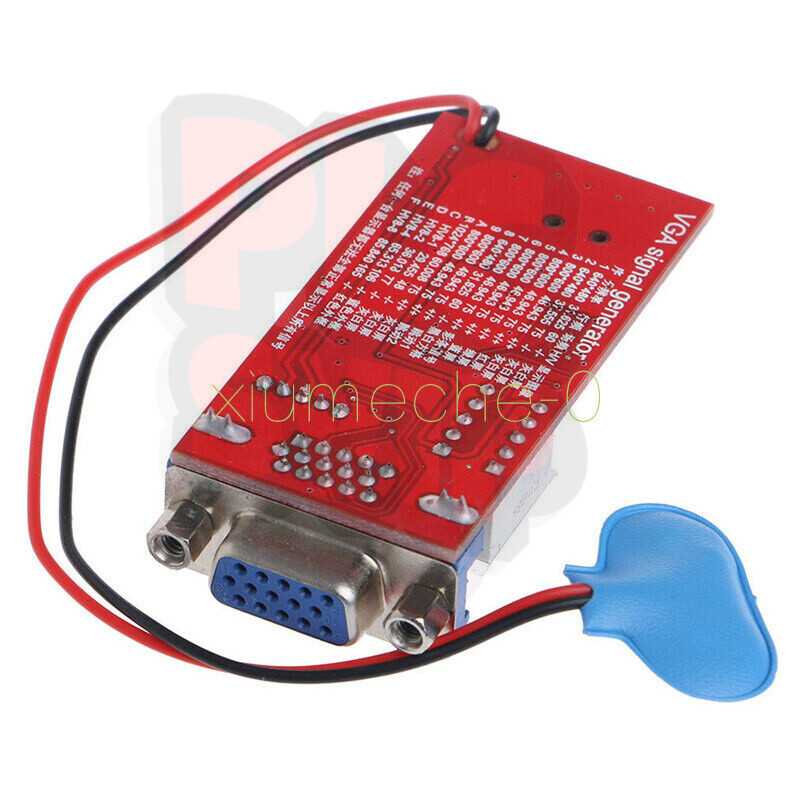 NEW VGA Signal Generator LCD Tester 15 Signal Output USB Battery Power Supply