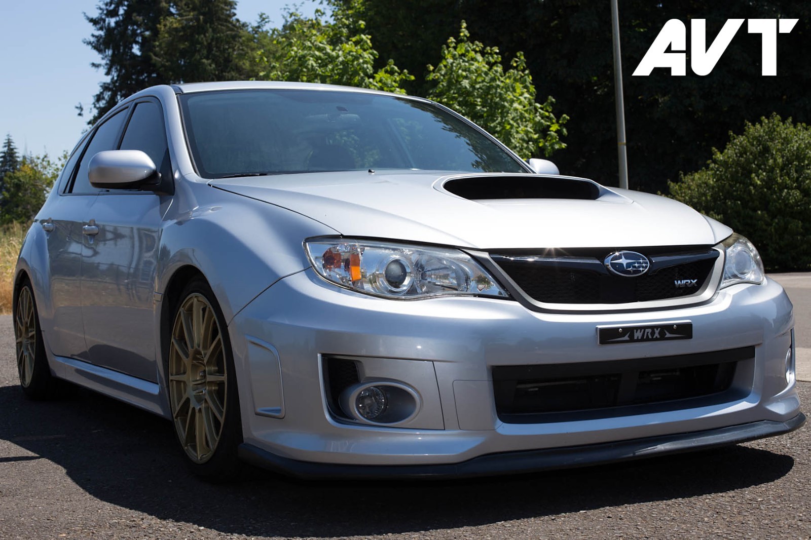 AVT WRX Front License Plate V2 Delete