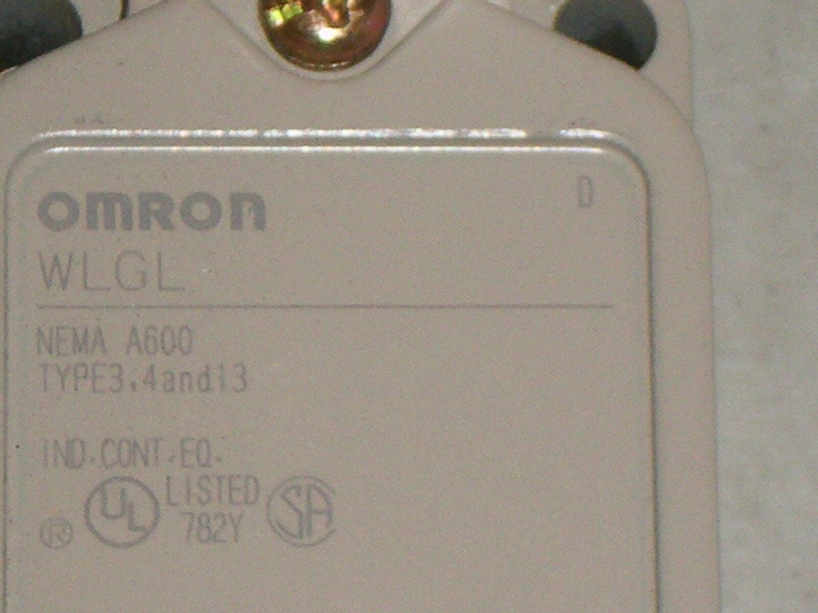 Omron WLGL Limit Switch Free Shipping!