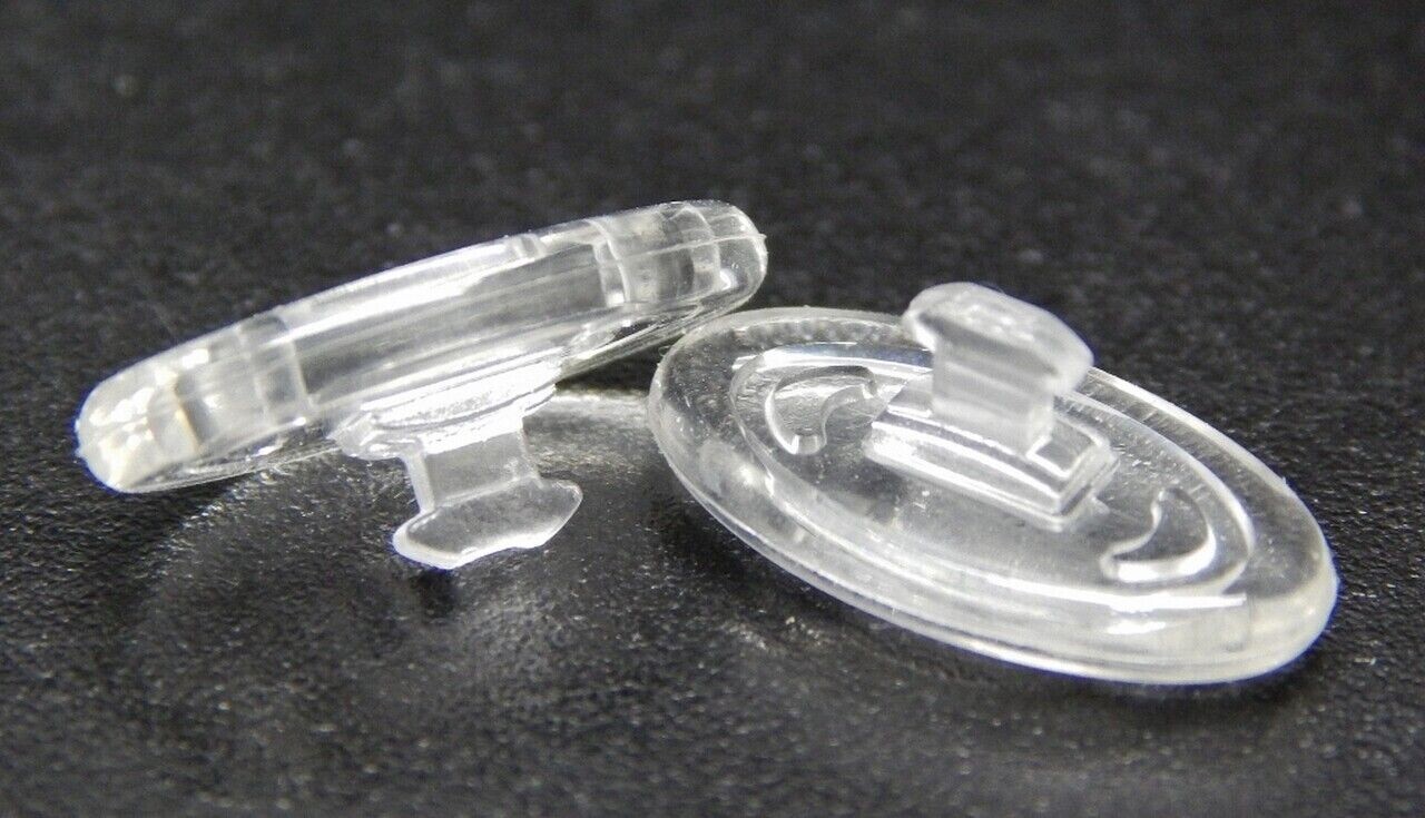 Nose Pads for Theo Eyeglasses Sunglasses  Primadonna 13mm Oval by LMP Optical