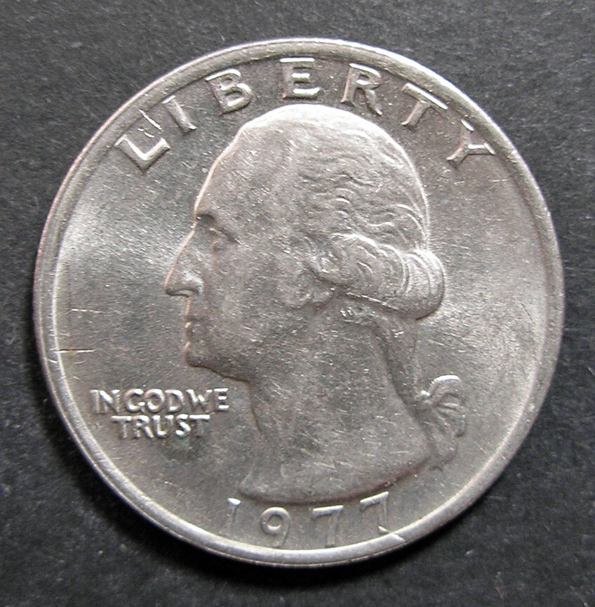 USA Washington Quarter 1977 P