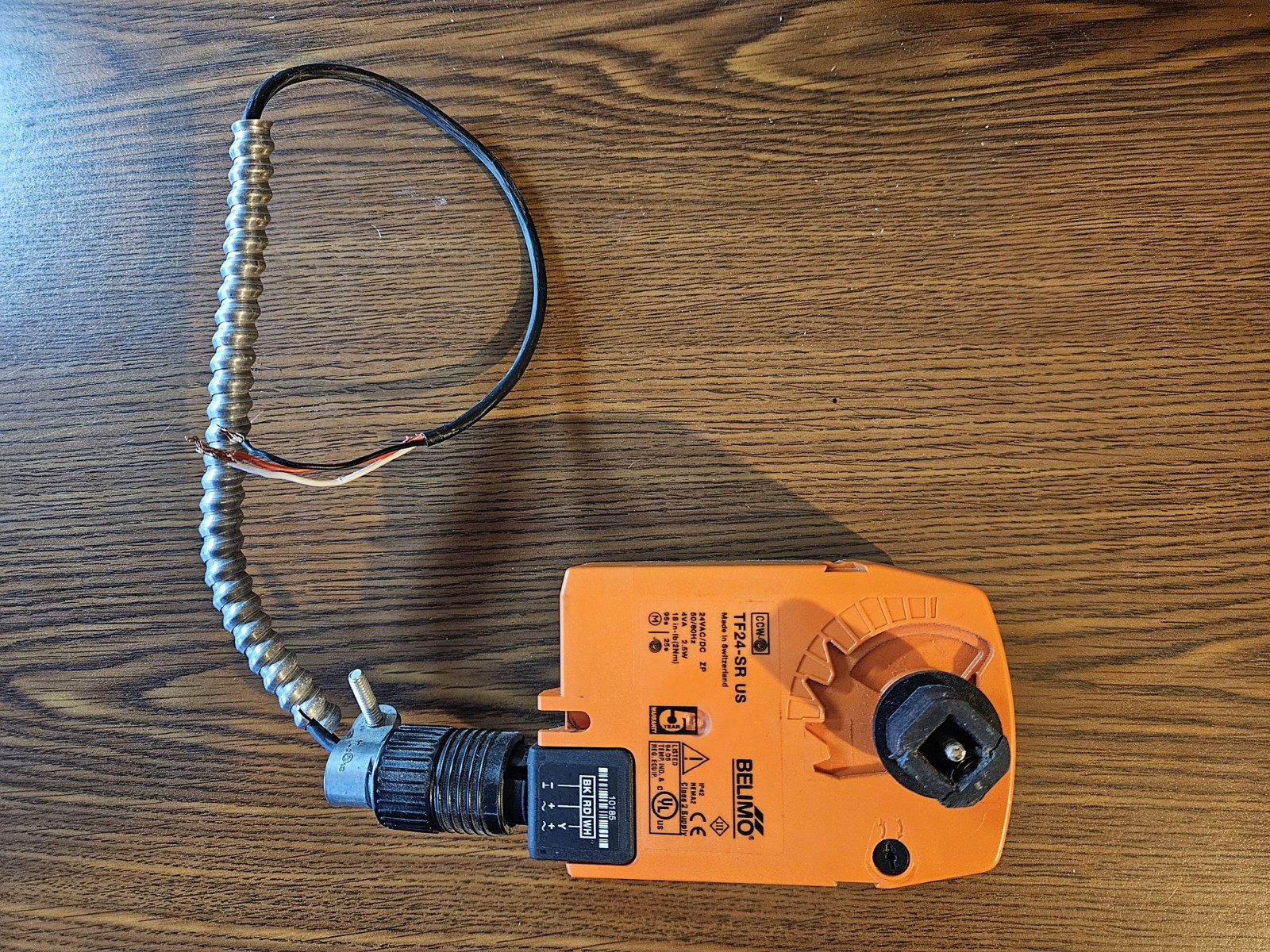 Belimo TF24-SR US Damper Valve Actuator Spring Return