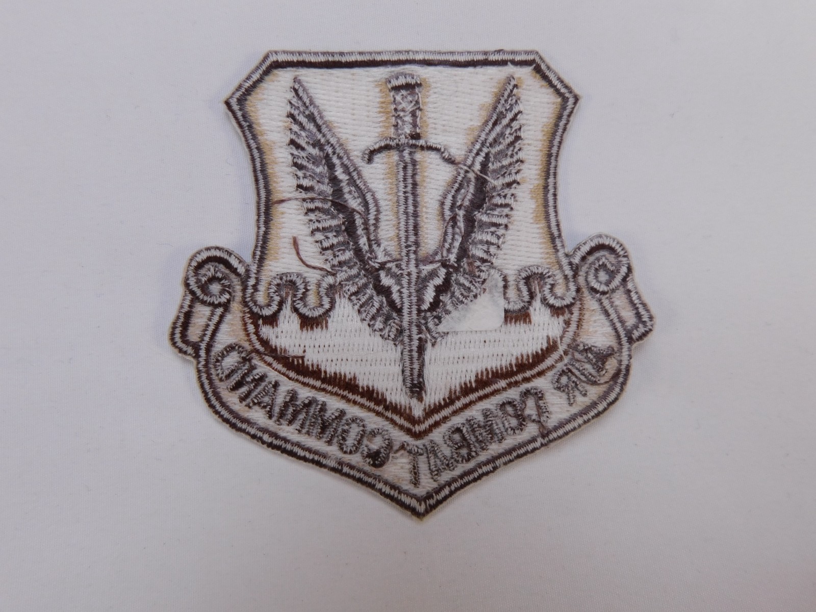 US Air Force USAF Air Combat Command ACC DCU Desert Tan Patch Sew-On
