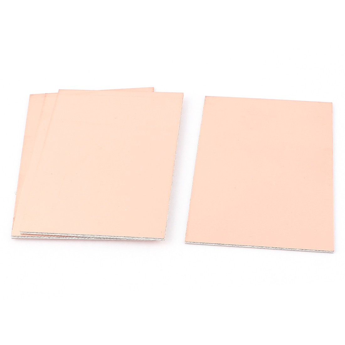 FR4 Copper Clad Laminate PCB Printed Circuit Board 100x70x1.5mm 4pcs