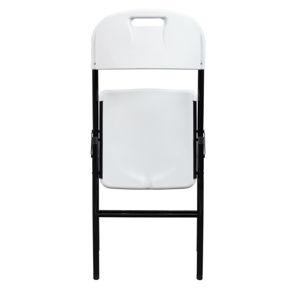 4 Pack Portable Plastic Folding Chair Indoor Outdoor Stackable Commercial Seat