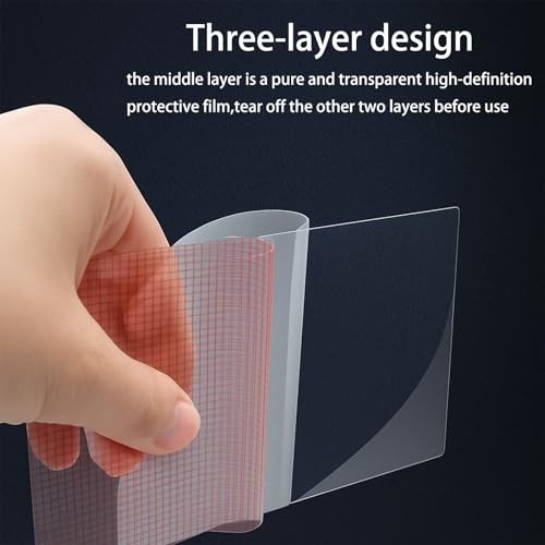 Cut to Fit Screen Protector 3-Pack 96*170 mm Universal Trimmable Screen Prote...