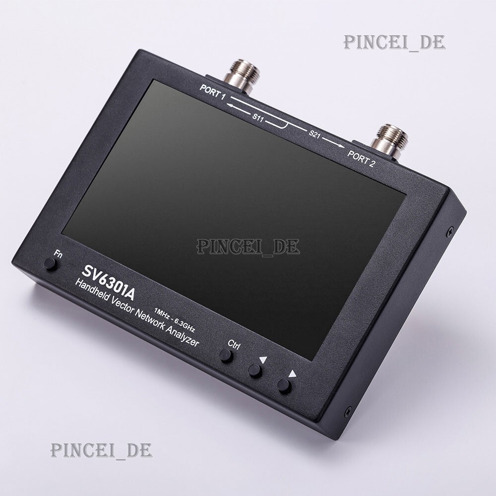 HamGeek SV6301A Vector Network Analyzer 1001 Sweep Frequency with 7"LCD Nanovna