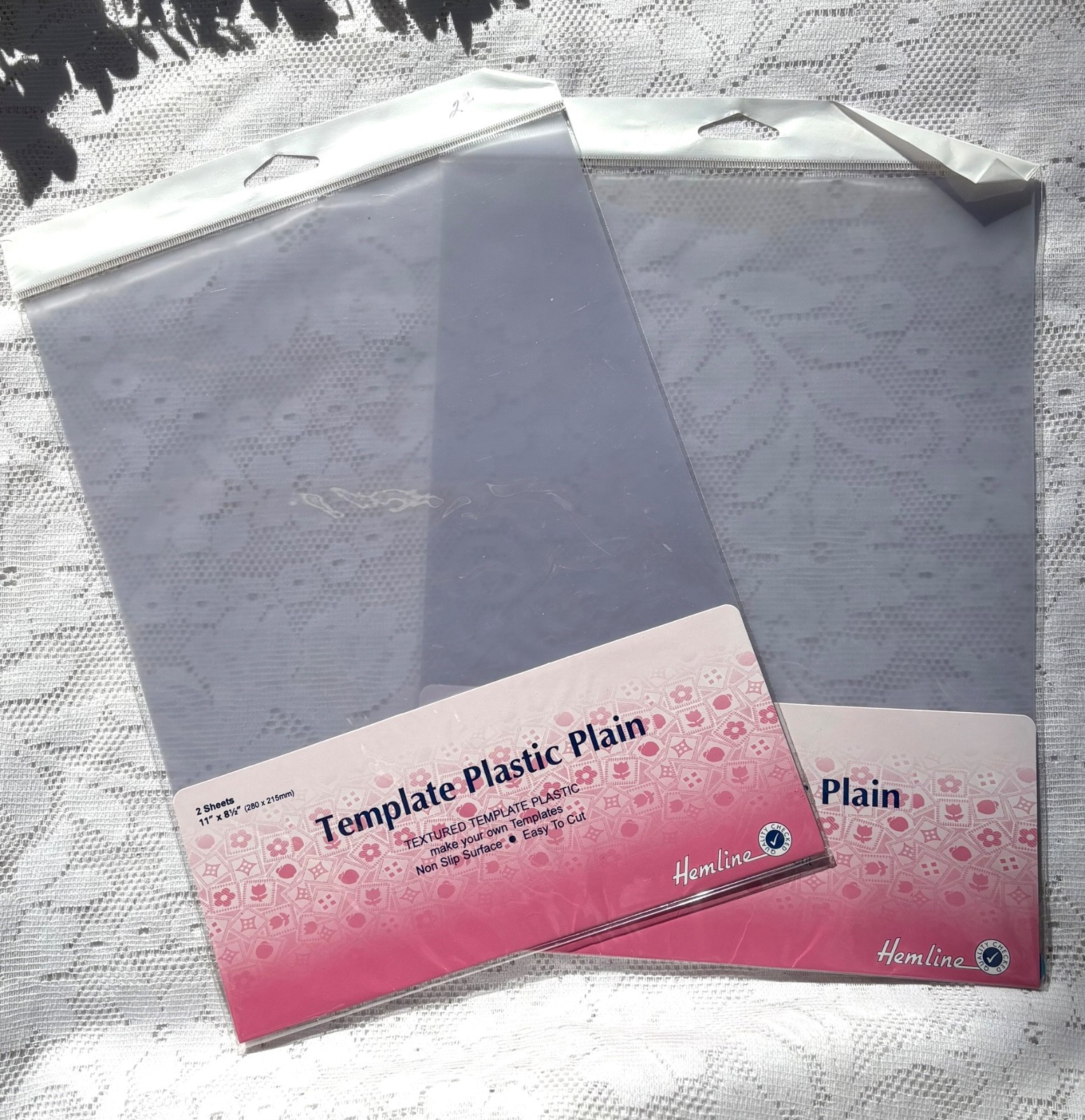 Tacony  Plastic Template for Hemline ~ Plain