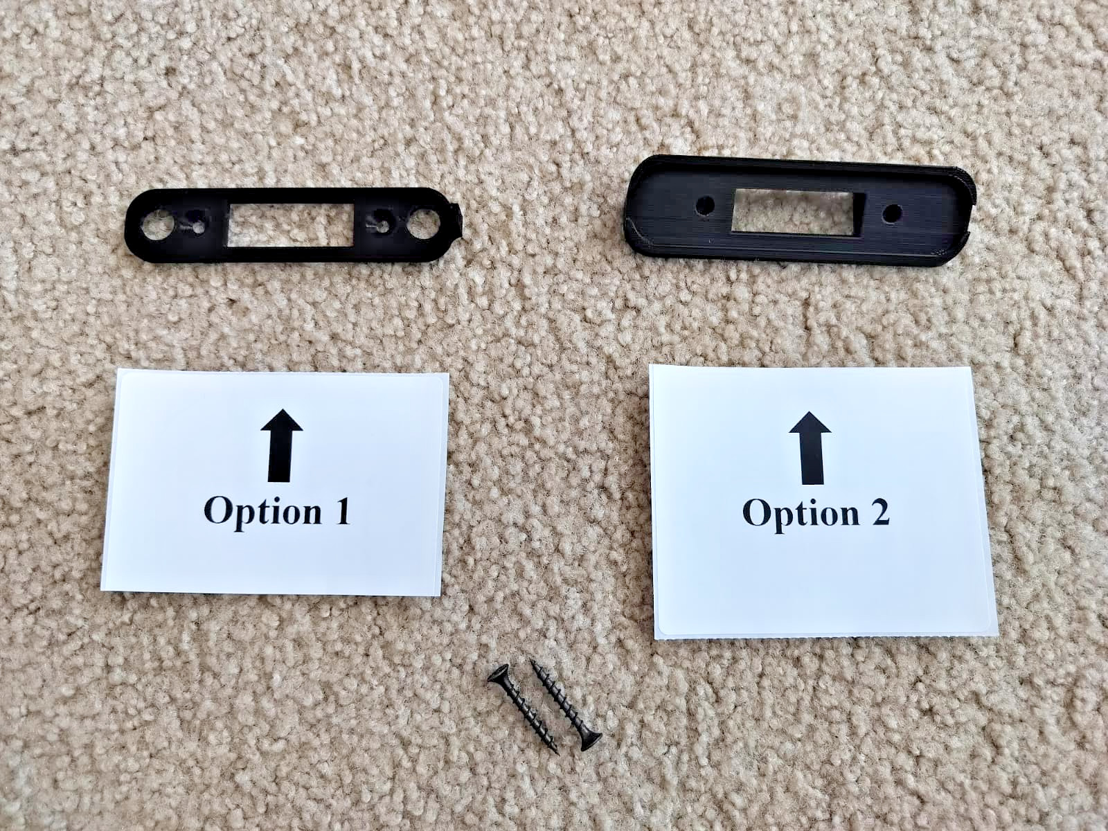 Wall Mount for Google Nest Doorbell (Wired, 2nd Gen) w/ 2x Screws