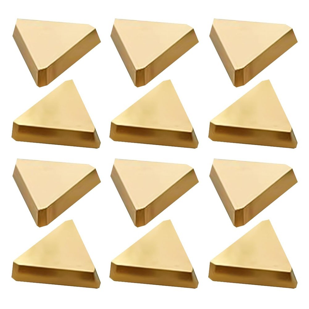 Milling Tools Pack of Ten with High Strength Carbide Insert Construction