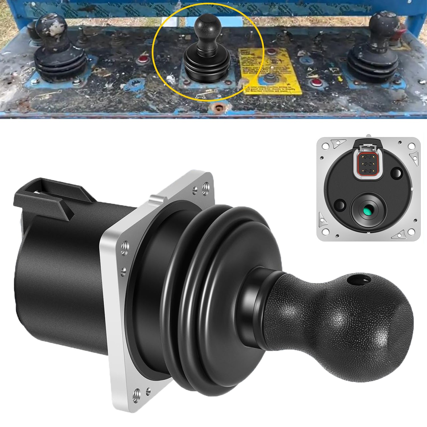 For Genie Straight Booms Lift 101175 Single Axis Ball Handle Joystick Controller
