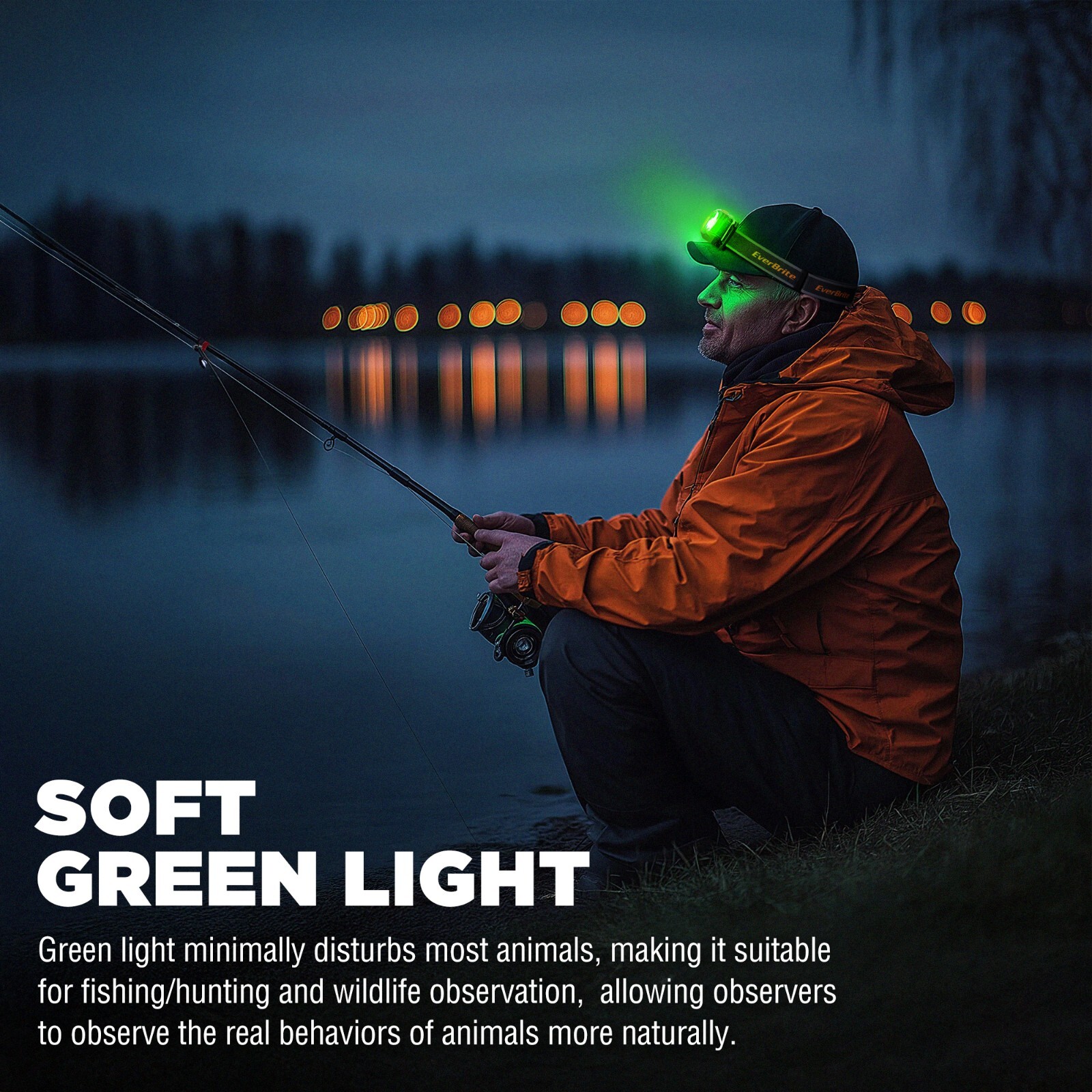 EverBrite Rechargeable Headlamp, 700 Lumens 6 Modes 60° Adjustable Plastic