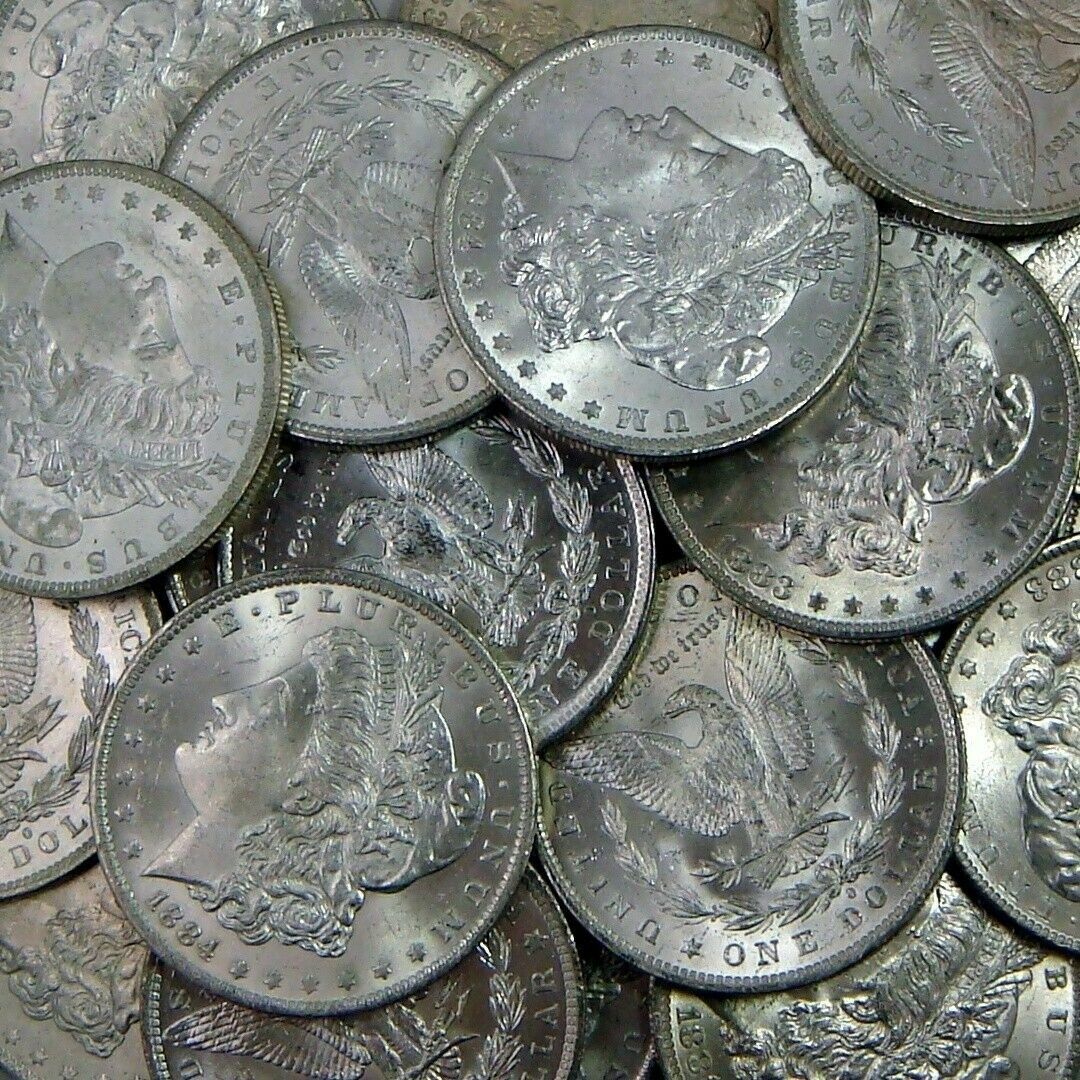 Morgan Silver Dollar ~ 1878-1904 BRILLIANT AU/UNCIRCULATED ~ ESTATE LOT SALE!