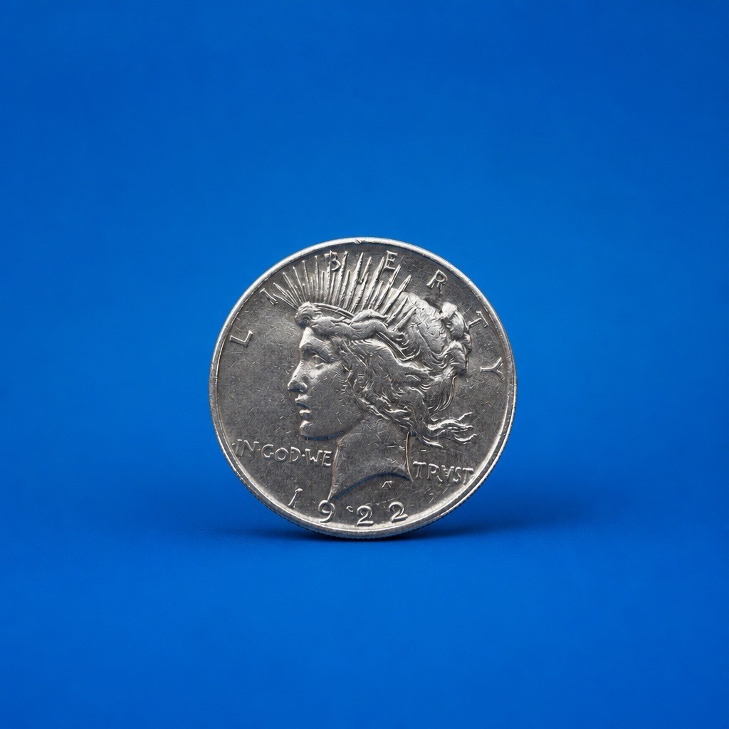 1922 U.S. Liberty Peace Silver Dollar