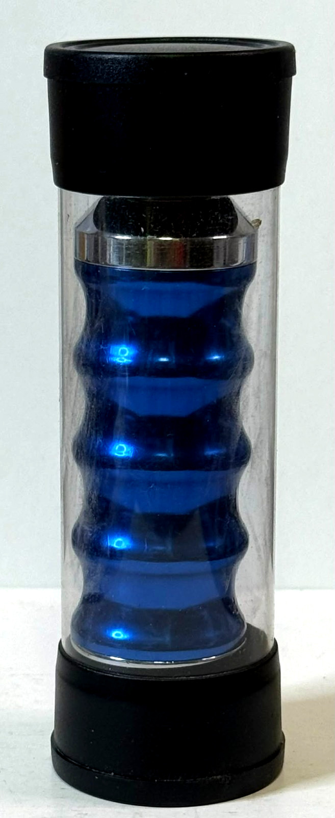 Paintball Ribbed Vertical ASA 6-Stage Gun CO2 Gas Expansion Chamber Blue New