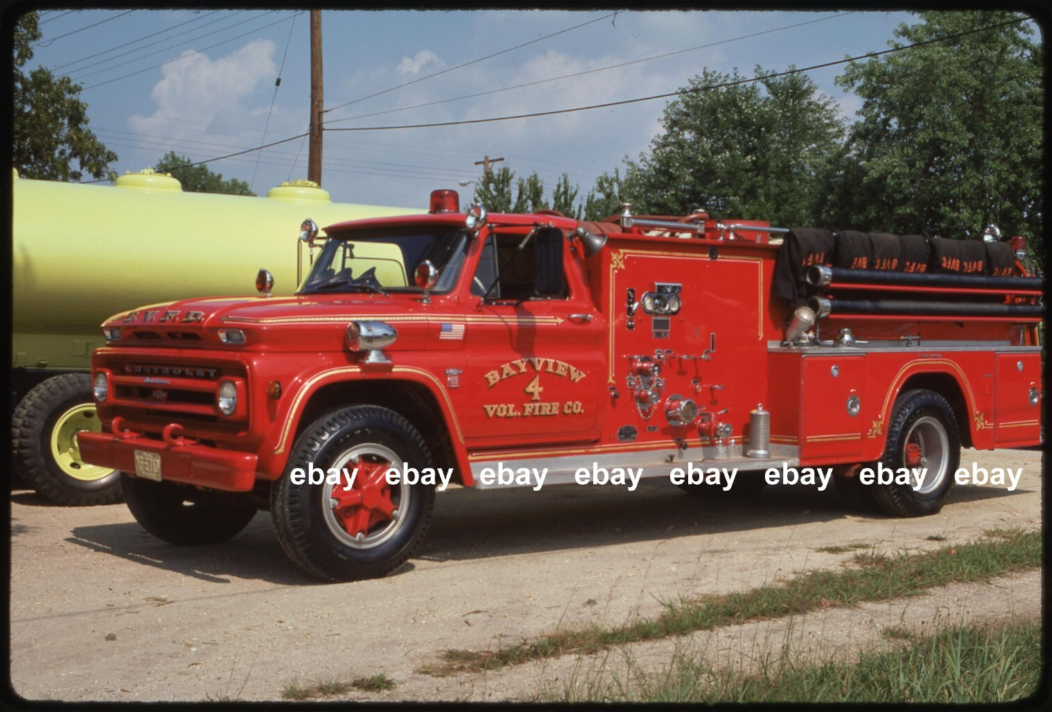 Bayview FC Galloway Twp NJ 1964 Chevrolet Great Eastern Fire Apparatus Slide