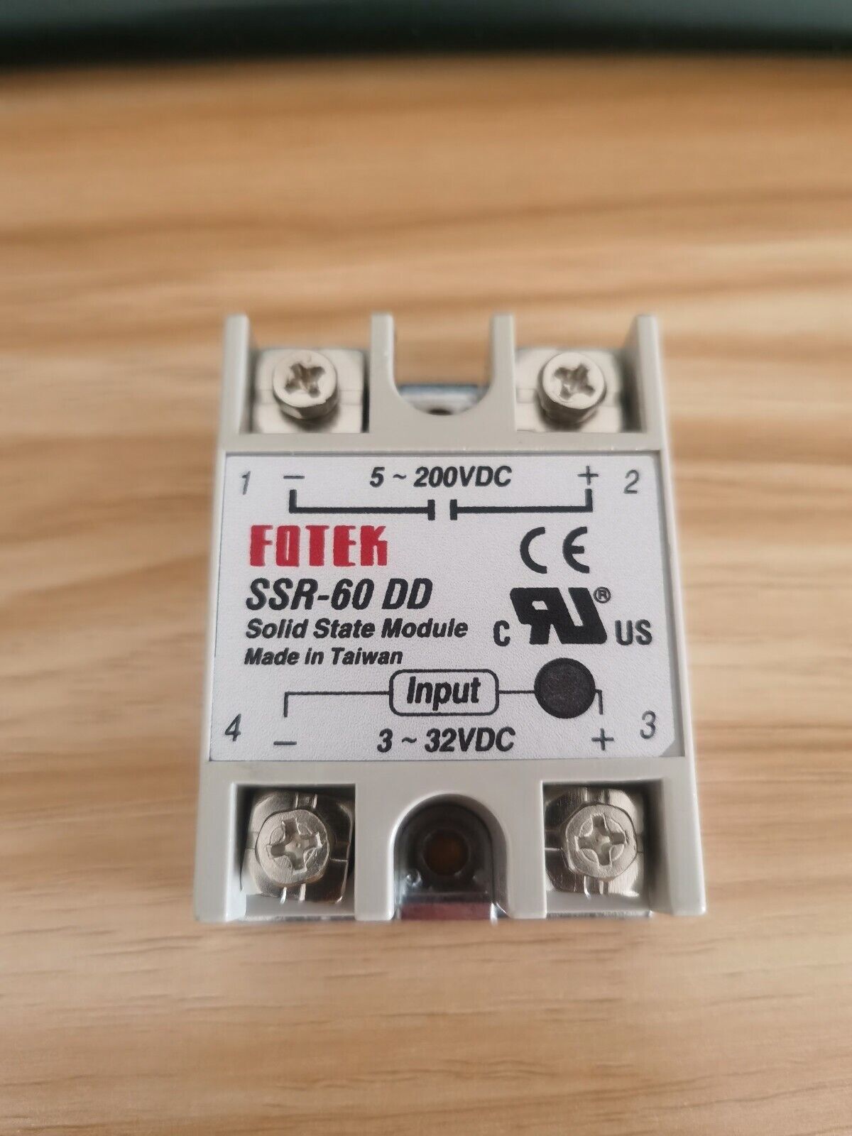Fotek SSR-60DD SSR60DD Solid State Relay 60A -New Free Shipping