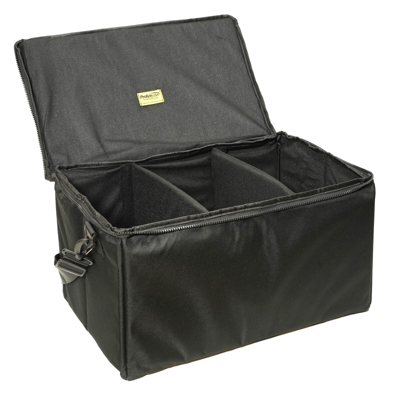 Filmmakers Rectangular Milk Crate Insert Storage Case / Zippered Bag (Case Only)