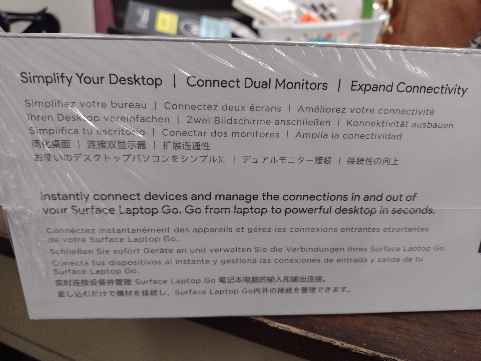 Brydge Surface Laptop Vertical Dock for Surface Laptop Go - Black
