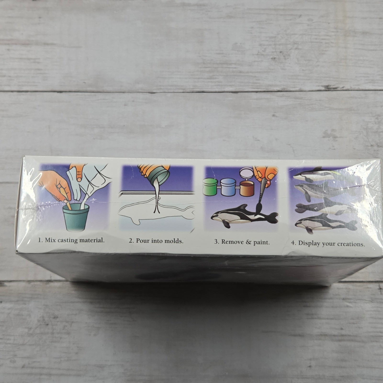 Skullduggery Eyewitness Kits Dolphin Casting Kit White Dolphin Models