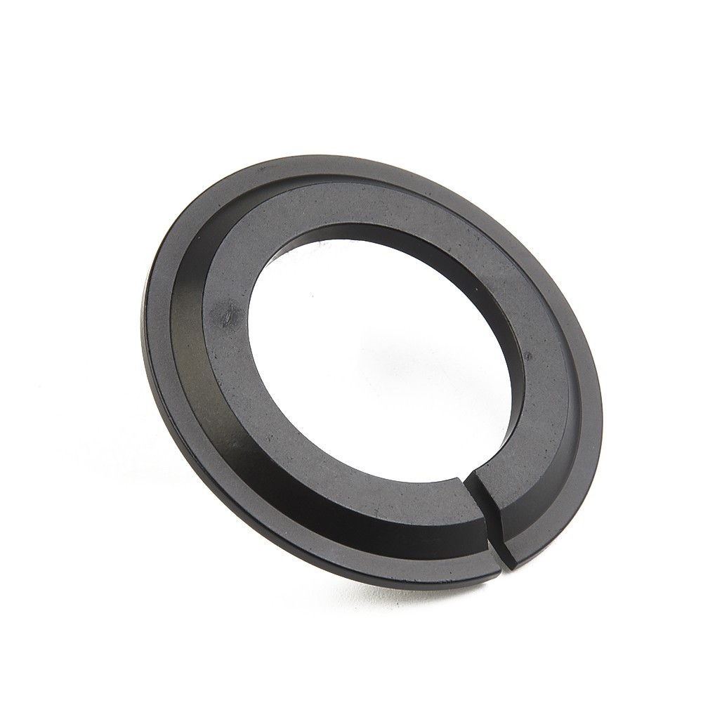 Black Fork Adapter Ring 50.5x29.9mm Tapered Steerer Replacement