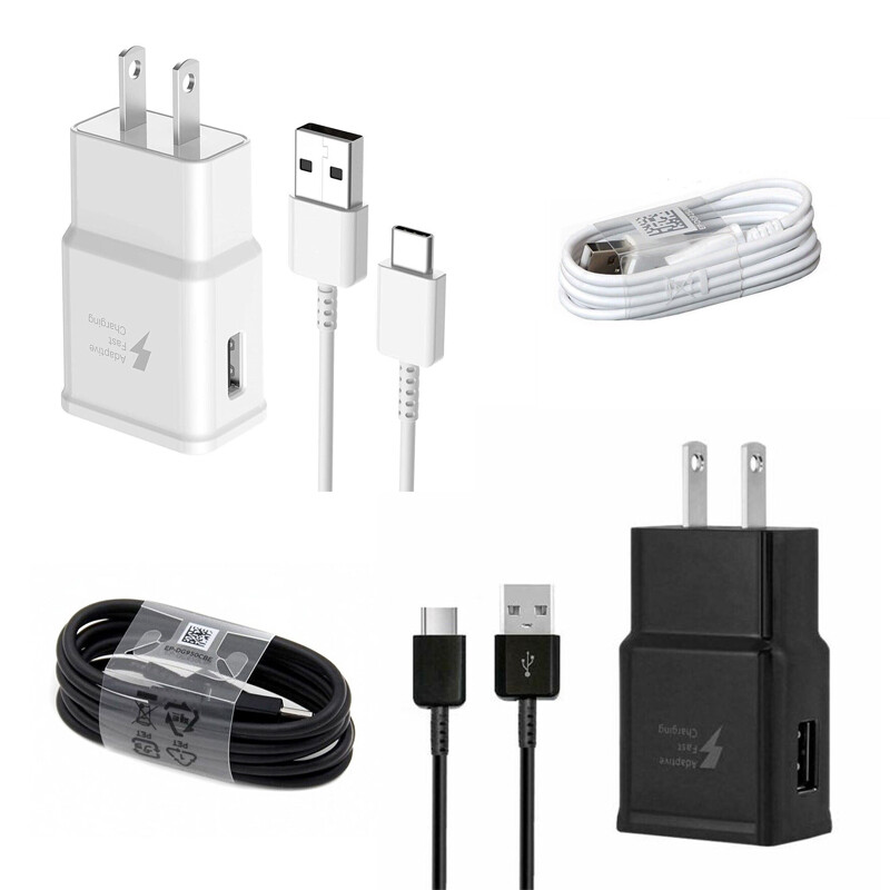 New Universal USB Wall Charger Plug Adapter/USB Type C Cable For Samsung Huawei