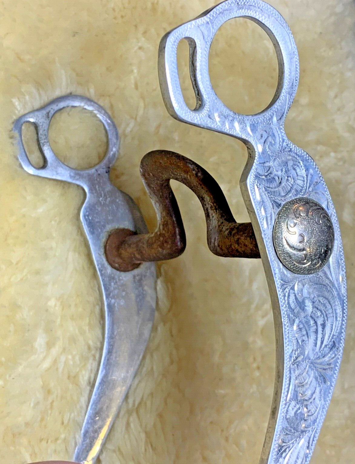 REINSMAN Aluminum 746 Ported 5" Curb Bit Pro-Horseman California Pleasure Horse