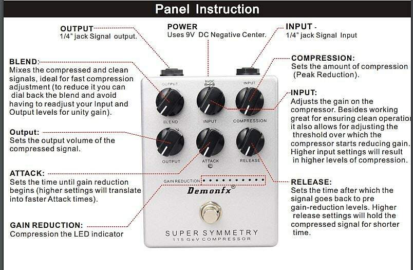 DemonFx SUPER SYMMETRY Compressor for Bass New Release