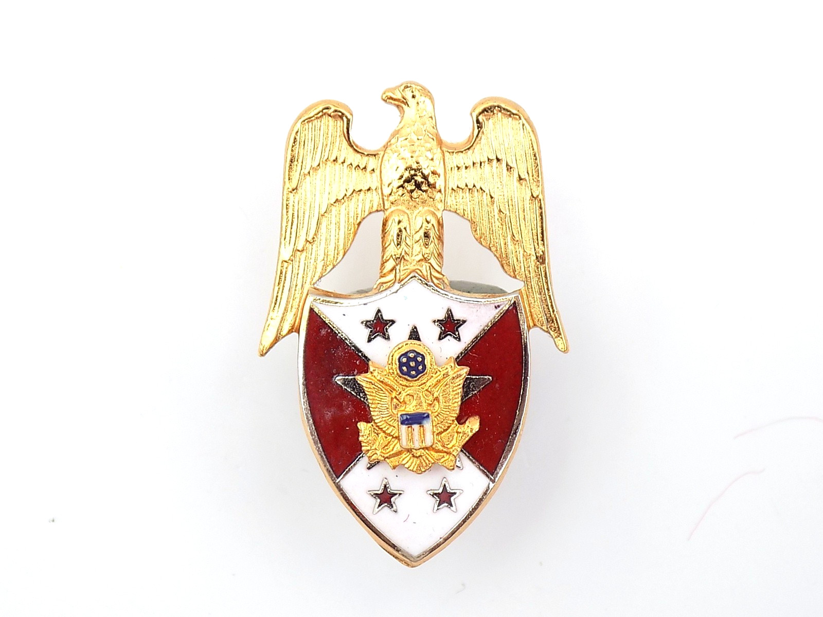 ORIGINAL VIETNAM WAR ARMY AIDE TO THE VICE CHIEF OF STAFF COLLAR INSIGNIA