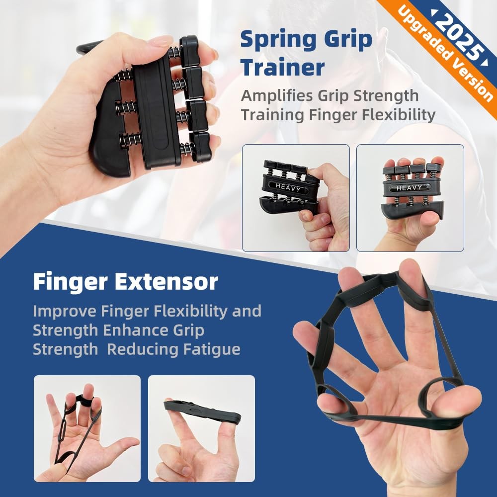 Grip Strength Tester Hand Gripper Grip Strength Trainer Hand Dynamometer Han...